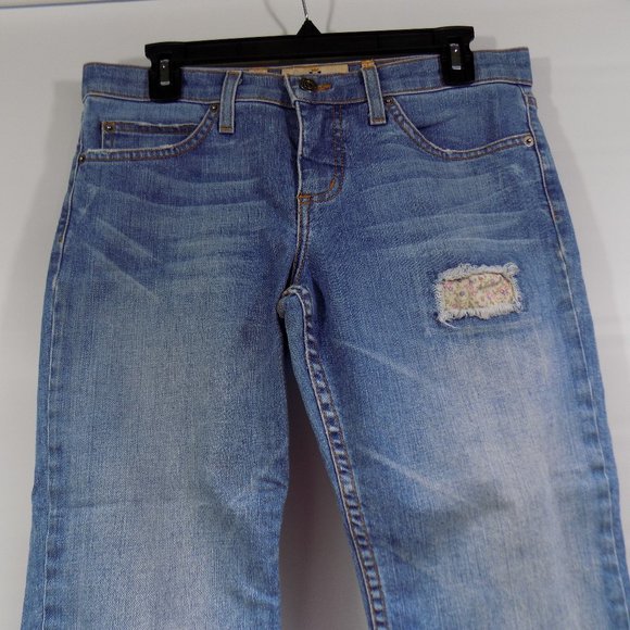 Vintage Juicy Couture Denim Capri Jeans Size 29 - Picture 2 of 13